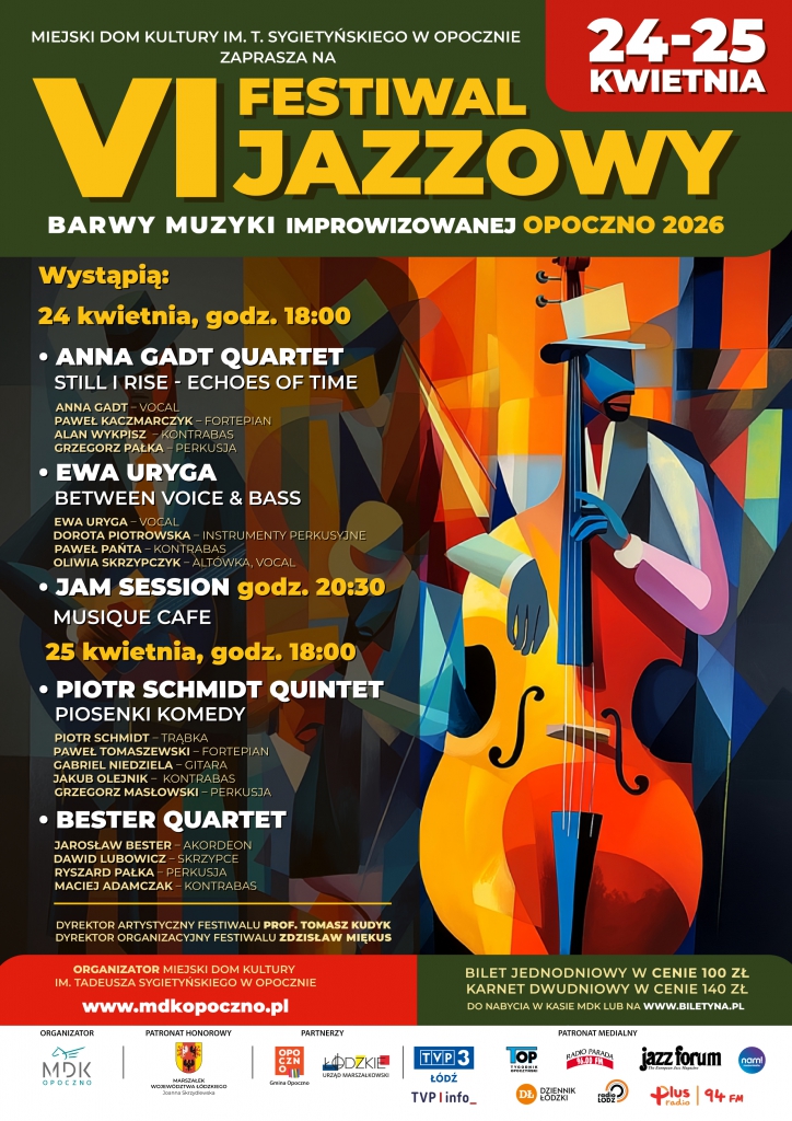 VI Festiwal Jazzowy - Barwy Muzyki Improwizowanej VI Festiwal Jazzowy - Barwy Muzyki Improwizowanej