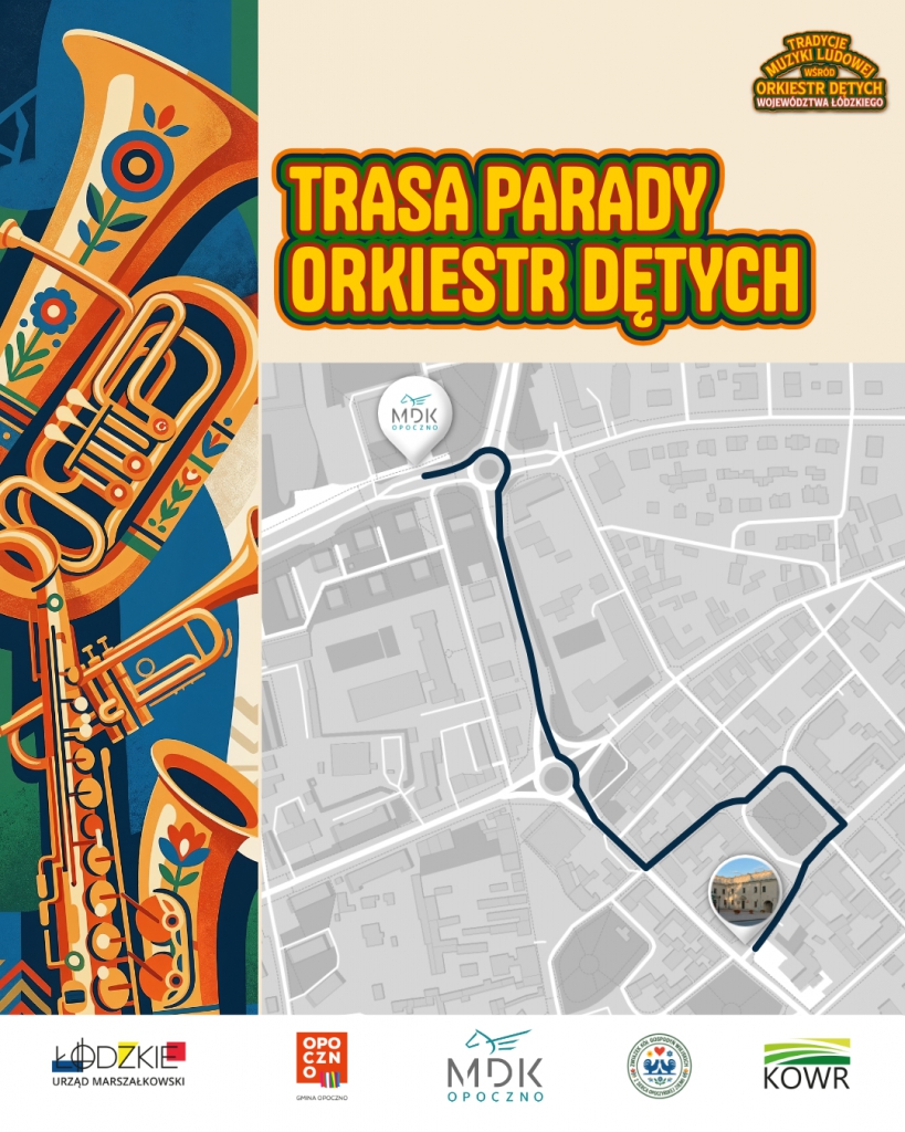 Utrudnienia w ruchu drogowym - Parada orkiestr dętych Utrudnienia w ruchu drogowym - Parada orkiestr dętych