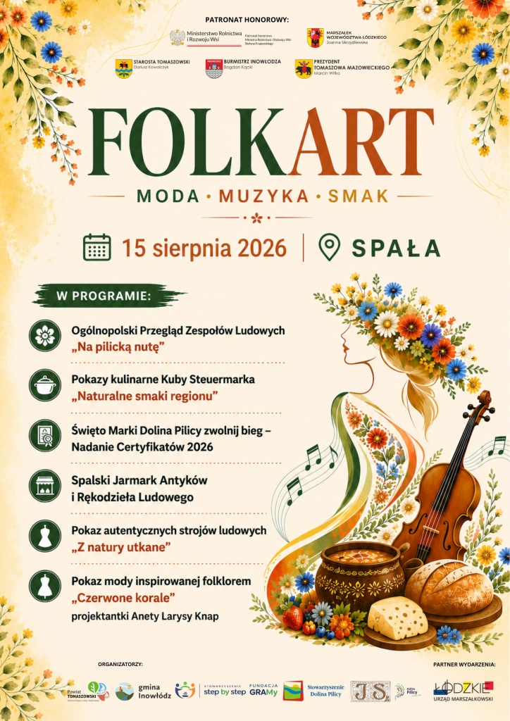 FOLKART 2026 - moda, muzyka i smaki regionu w Spale FOLKART 2026 - moda, muzyka i smaki regionu w Spale