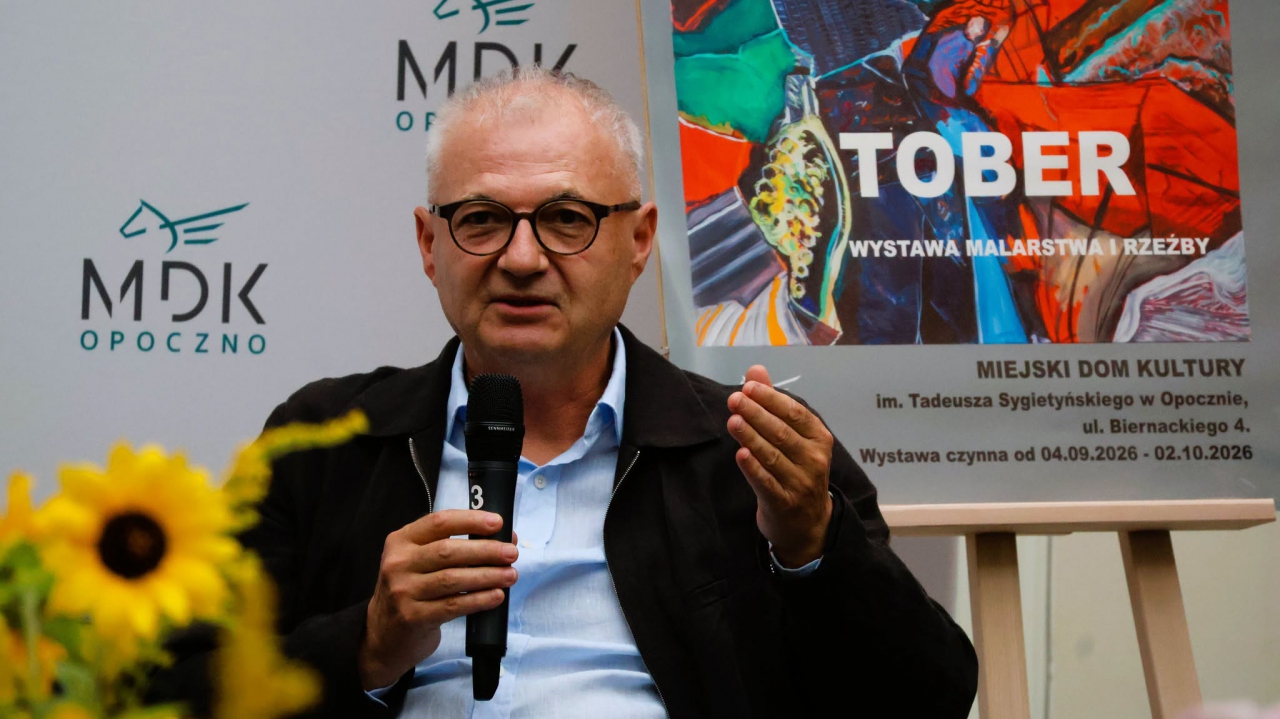 Sztuka, która zachwyca. Wernisaż wystawy Bogusława Tobera w MDK
