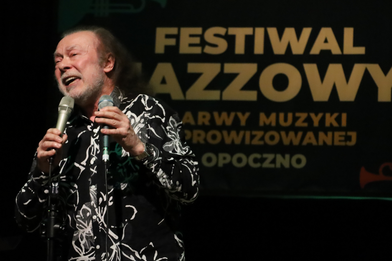 Marek Bałata na scenie