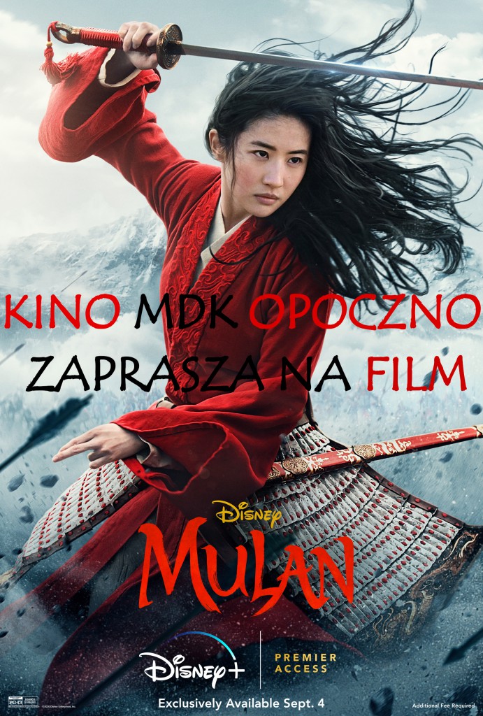 MULAN - do zobaczenia w KINIE MDK
