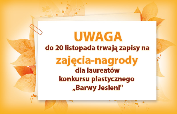 Barwy Jesieni - nagrody !!!