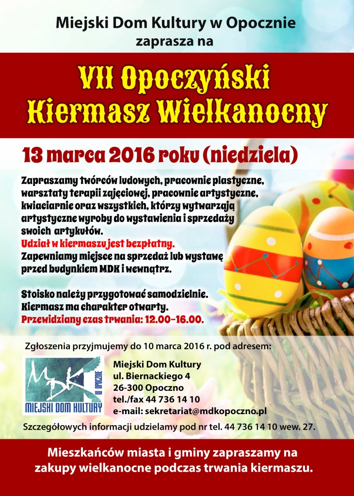 Kiermasz Wielkanocny