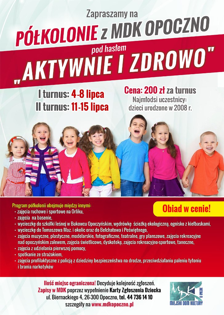 Półkolonie z MDK