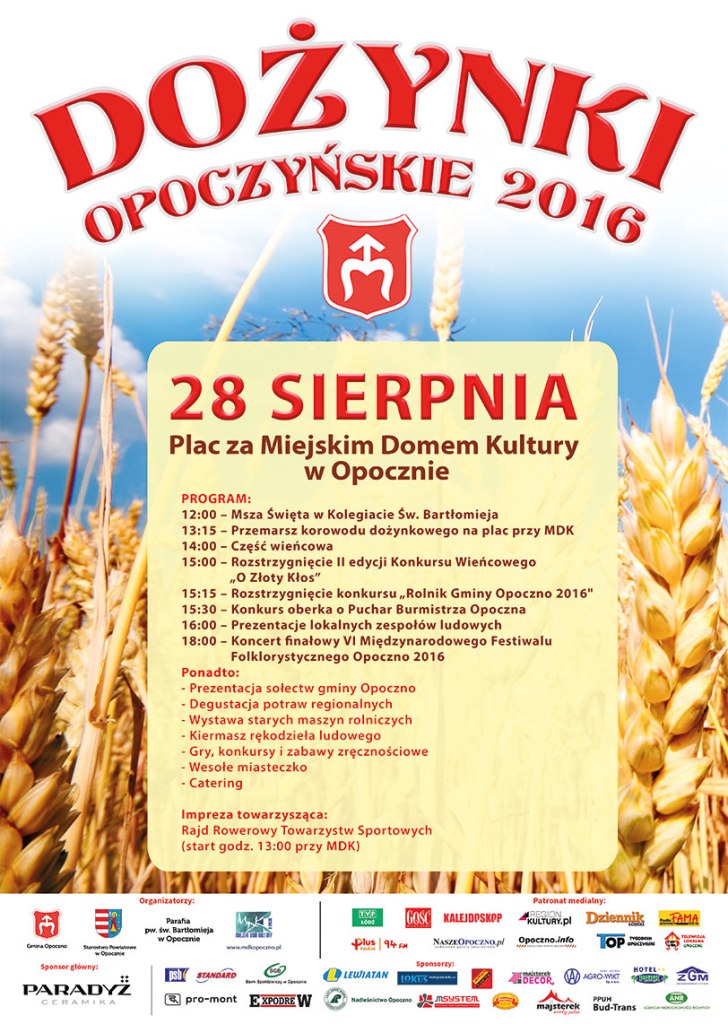 Dożynki Opoczyńskie 2016