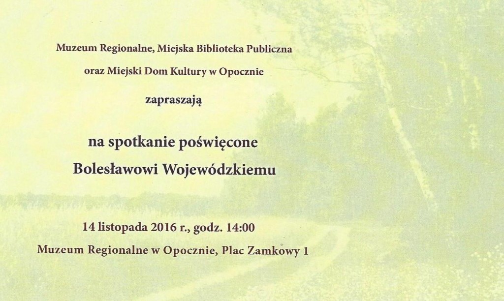 B. Wojewódzki - spotkanie