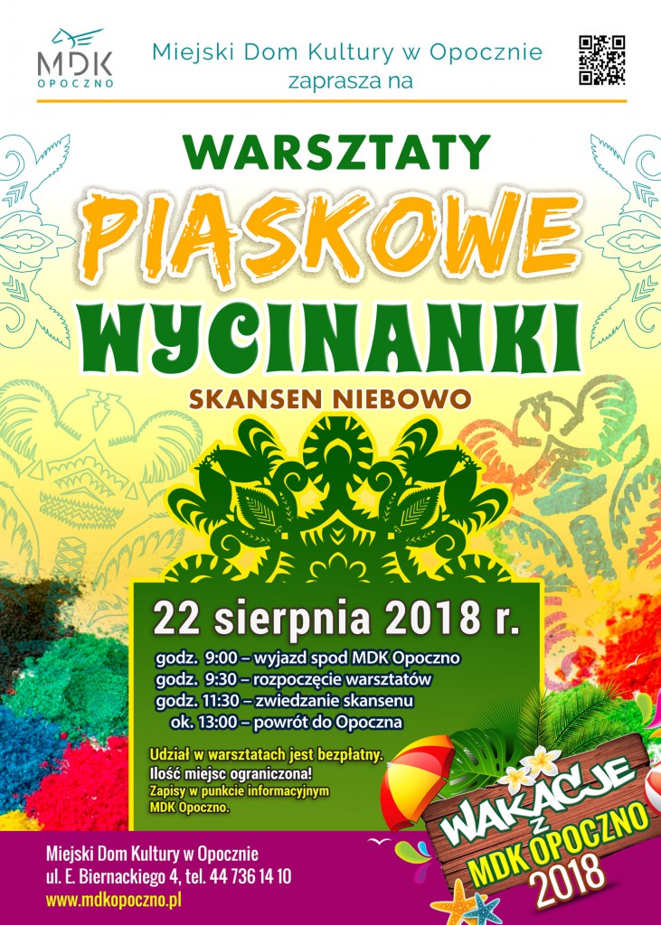 Piaskowe wycinanki