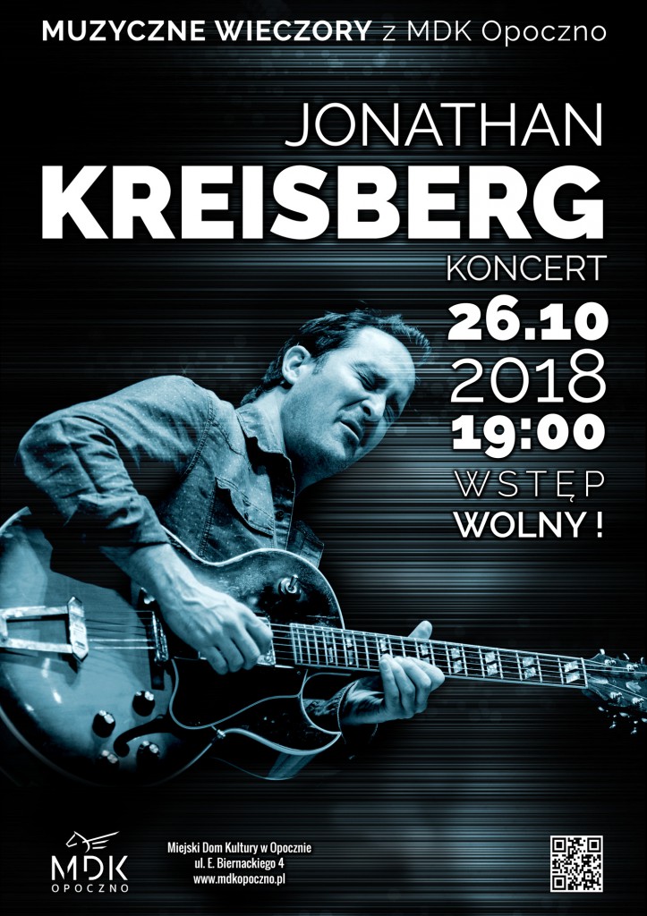 Jonathan Kreisberg - koncert!