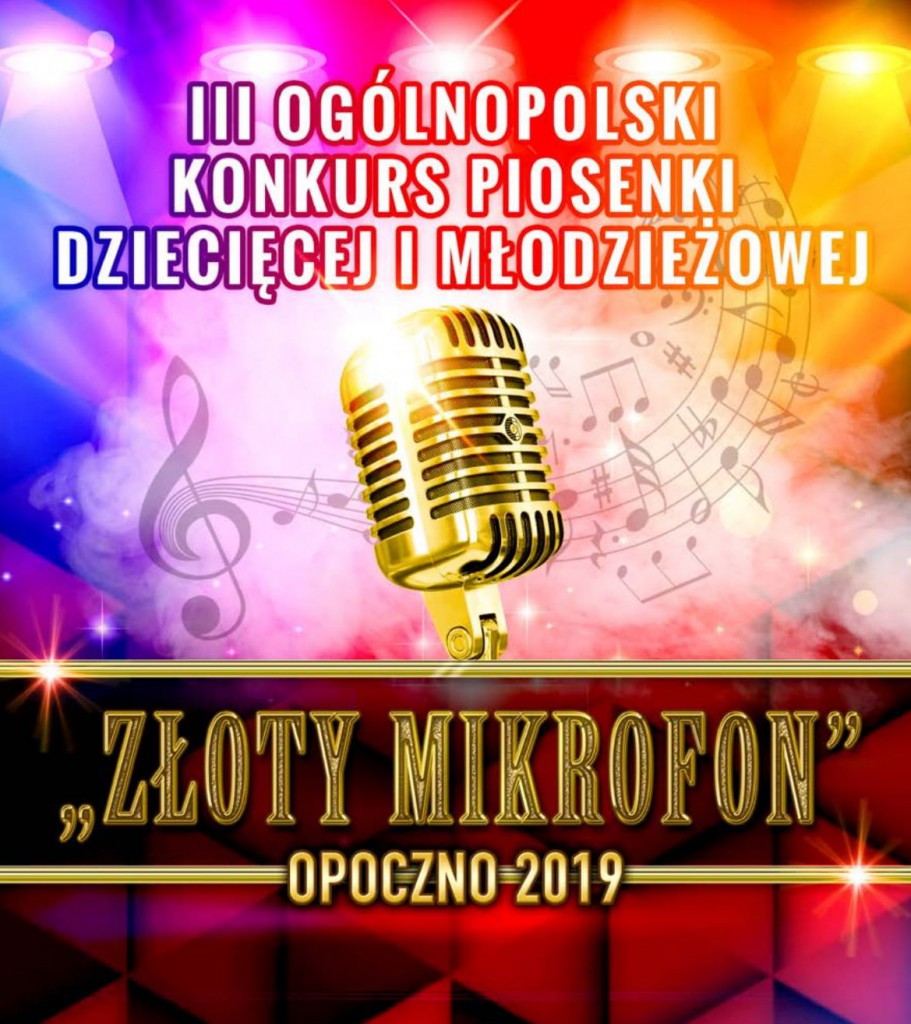 "Złoty mikrofon" - lista i harmonogram konkursu