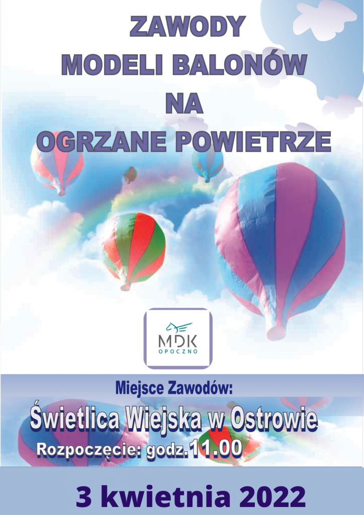 Plakat informujący o wydarzeniu