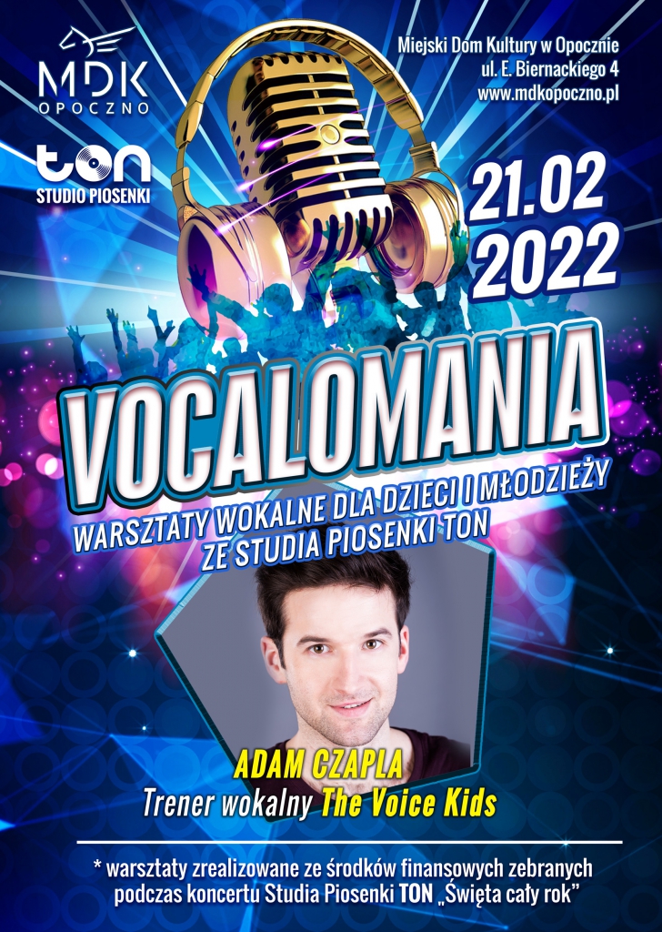 VOCALOMANIA z Adamem Czaplą!