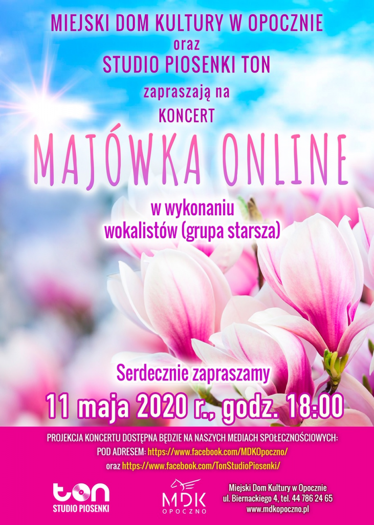 Majówka - online