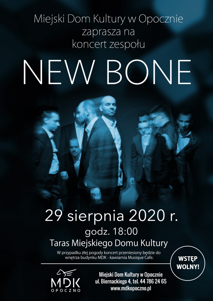 New Bone - już w najbliższą sobotę!