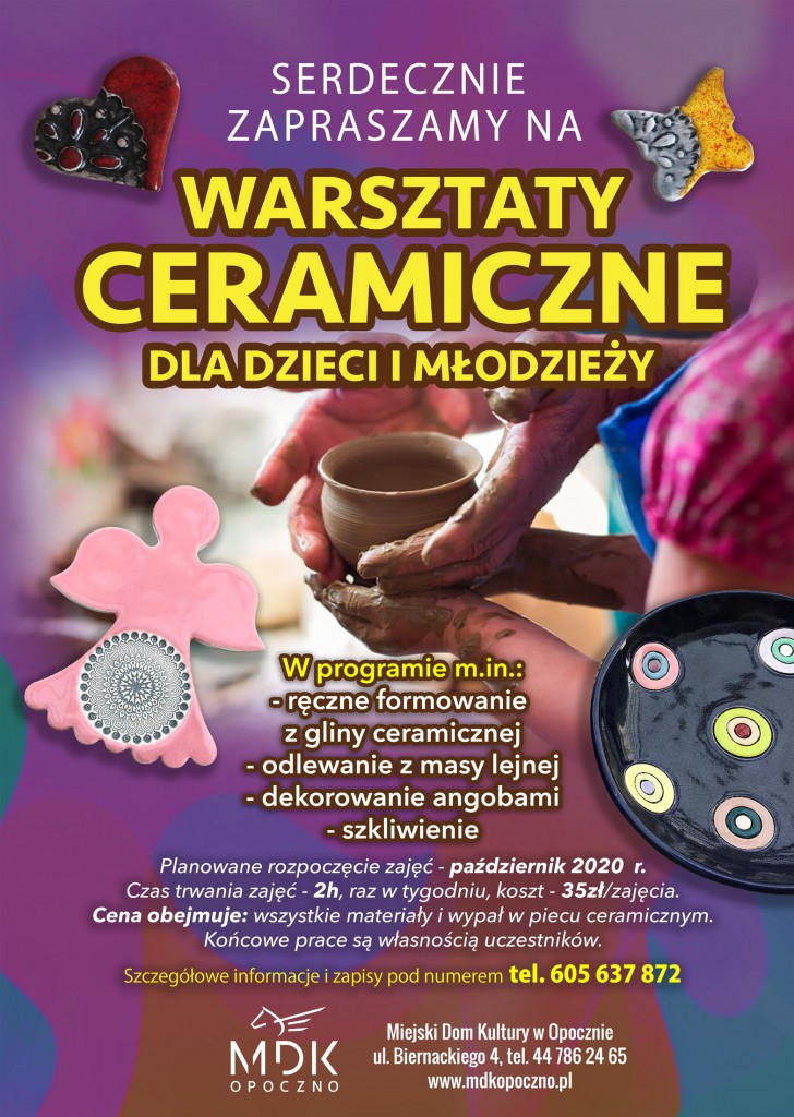 Warsztaty z ceramiki