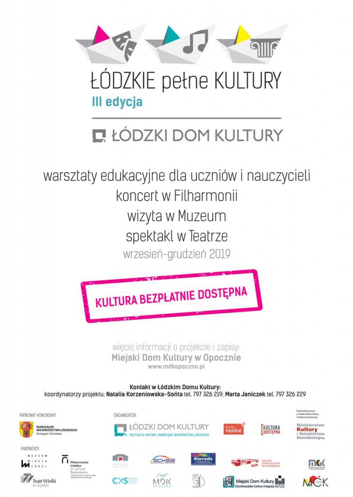 Łódzkie pełne kultury