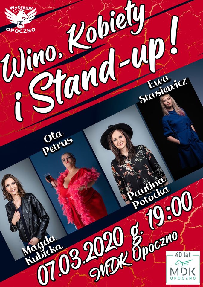 Wino, kobiety i stand-up